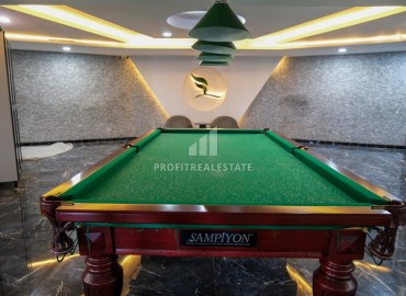 Видовая меблированная квартира с одной спальней, 55м², в элитном комплексе в Махмутларе, Алания ID-19051 фото-23