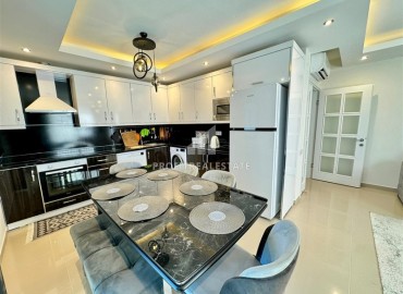 Элегантная трехкомнатная квартира, 125м², в грандиозной элитной резиденции района Каргыджак, Алания. ID-19052 фото-3