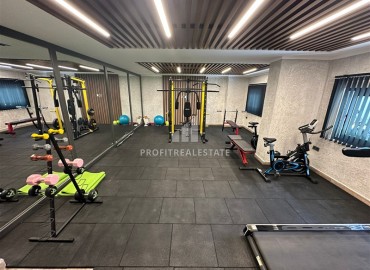 Новые апартаменты с одной спальней, 55м², в элитной резиденции в Махмутларе, Алания, 600м от моря ID-19053 фото-15