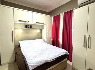 Готовая к проживанию, двухкомнатная квартира, 50м², в 80м от моря в центре Алании, у пляжа Кейкубат ID-19054 фото-7