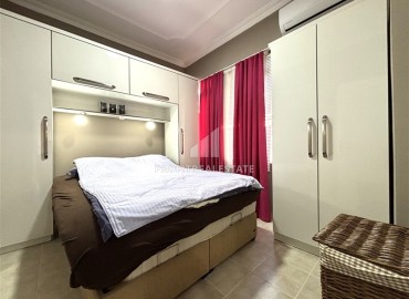 Готовая к проживанию, двухкомнатная квартира, 50м², в 80м от моря в центре Алании, у пляжа Кейкубат ID-19054 фото-9