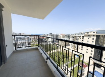 Видовой пентхаус 2+1, 90м², с чистовой отделкой в новом комплексе премиум класса в центре Махмутлара, Алания ID-19056 фото-12