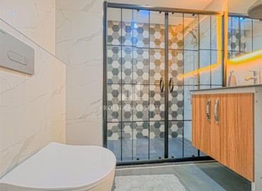 Трехкомнатная квартира с дизайнерским интерьером, 95м² с отличной локацией в Махмутларе, Алания ID-19057 фото-17