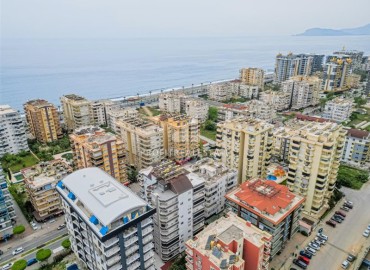 Трехкомнатная квартира с дизайнерским интерьером, 95м² с отличной локацией в Махмутларе, Алания ID-19057 фото-23