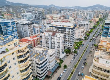 Трехкомнатная квартира с дизайнерским интерьером, 95м² с отличной локацией в Махмутларе, Алания ID-19057 фото-29