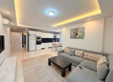 Готовая к проживанию, трехкомнатная квартира, 110м², в комплексе премиум класса в 250м от моря в районе Тосмур, Алания, под ВНЖ ID-19058 фото-2