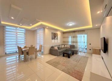 Готовая к проживанию, трехкомнатная квартира, 110м², в комплексе премиум класса в 250м от моря в районе Тосмур, Алания, под ВНЖ ID-19058 фото-3