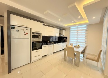 Готовая к проживанию, трехкомнатная квартира, 110м², в комплексе премиум класса в 250м от моря в районе Тосмур, Алания, под ВНЖ ID-19058 фото-4