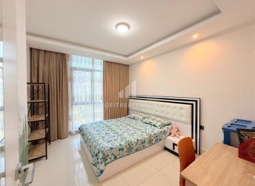 Готовая к проживанию, трехкомнатная квартира, 110м², в комплексе премиум класса в 250м от моря в районе Тосмур, Алания, под ВНЖ ID-19058 фото-8