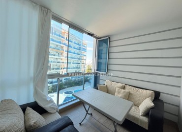 Готовая к проживанию, трехкомнатная квартира, 110м², в комплексе премиум класса в 250м от моря в районе Тосмур, Алания, под ВНЖ ID-19058 фото-15