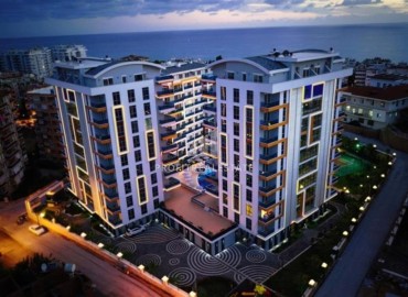 Готовая к проживанию, трехкомнатная квартира, 110м², в комплексе премиум класса в 250м от моря в районе Тосмур, Алания, под ВНЖ ID-19058 фото-19