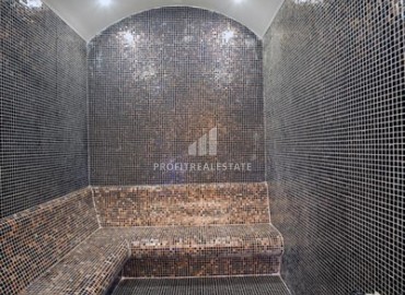 Готовая к проживанию, трехкомнатная квартира, 110м², в комплексе премиум класса в 250м от моря в районе Тосмур, Алания, под ВНЖ ID-19058 фото-23