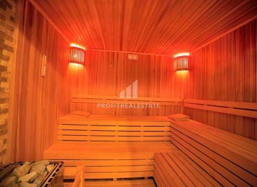 Готовая к проживанию, трехкомнатная квартира, 110м², в комплексе премиум класса в 250м от моря в районе Тосмур, Алания, под ВНЖ ID-19058 фото-24