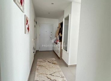 Трехкомнатная меблированная квартира, 90м², в резиденции с бассейном, у моря в Махмутларе, Алания ID-19060 фото-6