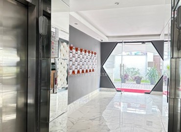 Трехкомнатная меблированная квартира, 90м², в резиденции с бассейном, у моря в Махмутларе, Алания ID-19060 фото-24