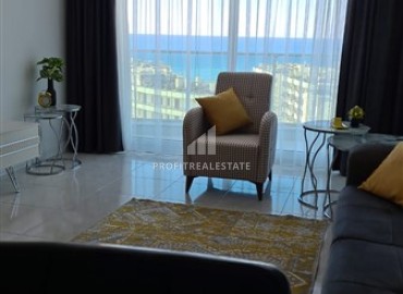 Видовая двухкомнатная квартира, 68м², в элитном комплексе в Махмутларе, Алания, в 200м от моря ID-19061 фото-9