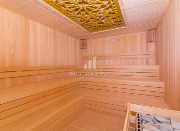 Видовая двухкомнатная квартира, 68м², в элитном комплексе в Махмутларе, Алания, в 200м от моря ID-19061 фото-17