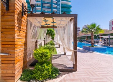 Видовая двухкомнатная квартира, 68м², в элитном комплексе в Махмутларе, Алания, в 200м от моря ID-19061 фото-27