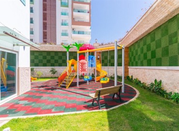 Видовая двухкомнатная квартира, 68м², в элитном комплексе в Махмутларе, Алания, в 200м от моря ID-19061 фото-30