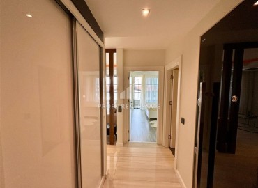 Элегантная видовая двухкомнатная квартира, 64м², в элитном комплексе района Каргыджак, Алания ID-19063 фото-5