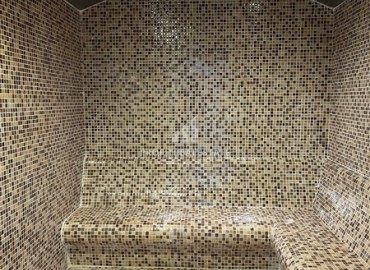 Элегантная видовая двухкомнатная квартира, 64м², в элитном комплексе района Каргыджак, Алания ID-19063 фото-24