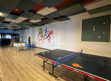 Элегантная видовая двухкомнатная квартира, 64м², в элитном комплексе района Каргыджак, Алания ID-19063 фото-25