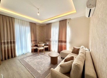 Элегантные апартаменты 1+1, 55м², в новом бутик-комплексе с бассейном в 800м от моря в Махмутларе, Алания ID-19064 фото-2