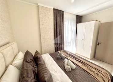 Элегантные апартаменты 1+1, 55м², в новом бутик-комплексе с бассейном в 800м от моря в Махмутларе, Алания ID-19064 фото-7