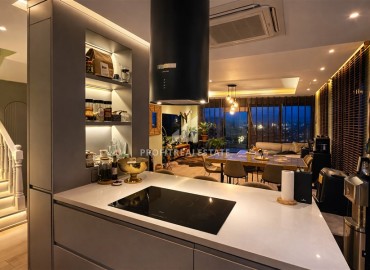 Фешенебельная меблированная вилла 3+1, 162м², с личным бассейном в элитном новом комплексе в Конаклы, Алания ID-19065 фото-4