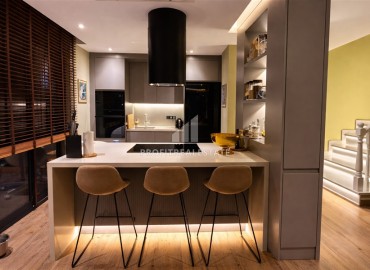 Фешенебельная меблированная вилла 3+1, 162м², с личным бассейном в элитном новом комплексе в Конаклы, Алания ID-19065 фото-7