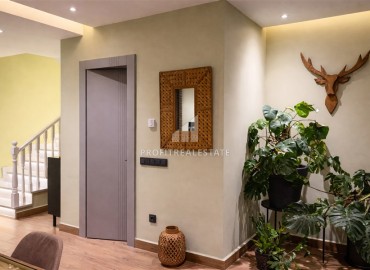 Фешенебельная меблированная вилла 3+1, 162м², с личным бассейном в элитном новом комплексе в Конаклы, Алания ID-19065 фото-11