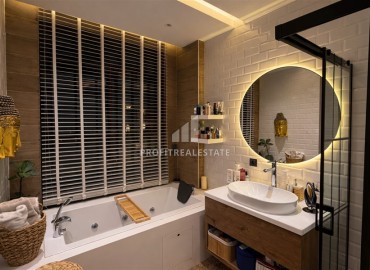 Фешенебельная меблированная вилла 3+1, 162м², с личным бассейном в элитном новом комплексе в Конаклы, Алания ID-19065 фото-16