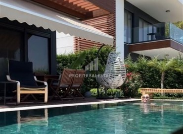 Фешенебельная меблированная вилла 3+1, 162м², с личным бассейном в элитном новом комплексе в Конаклы, Алания ID-19065 фото-24