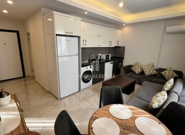 Aрендa квартиры с возможностью получения ВНЖ на долгосрочную аренду  1+1  в  Алании, район Оба. ID-19067 фото-1