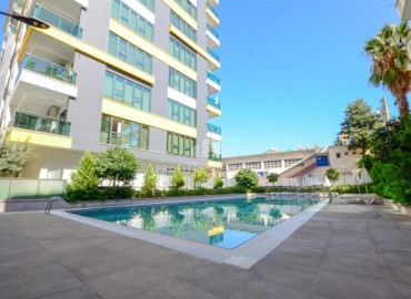 Меблированная квартира с двумя спальнями, 100м², в элитной резиденции с отличной локацией в центре Алании ID-19068 фото-15