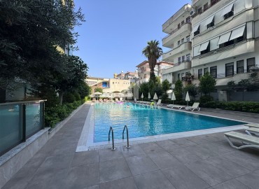 Меблированная квартира с двумя спальнями, 100м², в элитной резиденции с отличной локацией в центре Алании ID-19068 фото-21