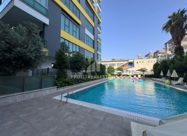 Меблированная квартира с двумя спальнями, 100м², в элитной резиденции с отличной локацией в центре Алании ID-19068 фото-22