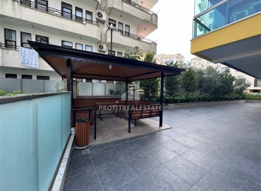 Меблированная квартира с двумя спальнями, 100м², в элитной резиденции с отличной локацией в центре Алании ID-19068 фото-32