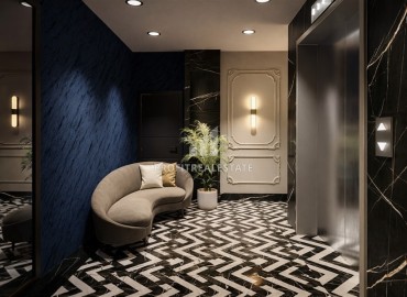 Квартиры 3+1, 122м² и дуплексы 4+1, 240м², в элитном комплексе на начальном этапе строительства в центре Алании напрямую от застройщика ID-19070 фото-9