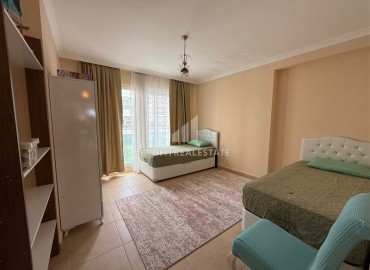 Готовая к проживанию, трехкомнатная квартира, 110м², в 300м от моря в Махмутларе, Алания ID-19071 фото-6