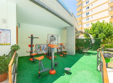 Готовая к проживанию, трехкомнатная квартира, 110м², в 300м от моря в Махмутларе, Алания ID-19071 фото-16