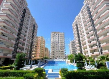 Просторная меблированная 2+1, 130м², в комфортабельной резиденции в Махмутларе, в 250 метрах от моря, Алания ID-19072 фото-1