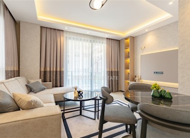 Стильная квартира 1+1, 58м² в самом центре Алании, в 400м от пляжа Клеопатры с возможностью краткосрочной аренды ID-19073 фото-2
