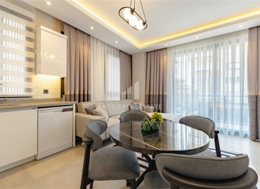 Стильная квартира 1+1, 58м² в самом центре Алании, в 400м от пляжа Клеопатры с возможностью краткосрочной аренды ID-19073 фото-3
