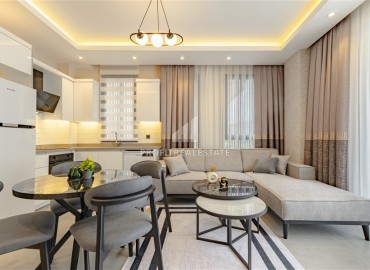 Стильная квартира 1+1, 58м² в самом центре Алании, в 400м от пляжа Клеопатры с возможностью краткосрочной аренды ID-19073 фото-4