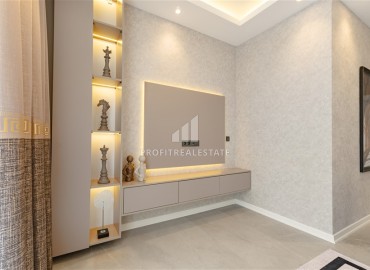 Стильная квартира 1+1, 58м² в самом центре Алании, в 400м от пляжа Клеопатры с возможностью краткосрочной аренды ID-19073 фото-5
