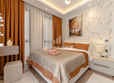 Стильная квартира 1+1, 58м² в самом центре Алании, в 400м от пляжа Клеопатры с возможностью краткосрочной аренды ID-19073 фото-11