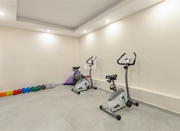 Стильная квартира 1+1, 58м² в самом центре Алании, в 400м от пляжа Клеопатры с возможностью краткосрочной аренды ID-19073 фото-16