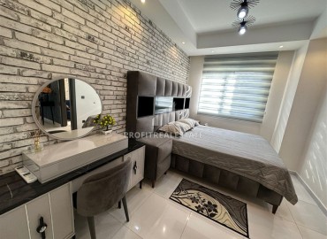 Элегантные трехкомнатные апартаменты, 100м², в элитном комплексе в Махмутларе, Алания ID-19074 фото-16