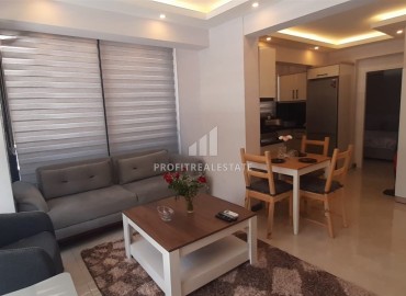 Уютная квартира 1+1, 55м², в новом комплексе в центре Алании, 250м от моря, с возможностью краткосрочной аренды ID-19076 фото-5